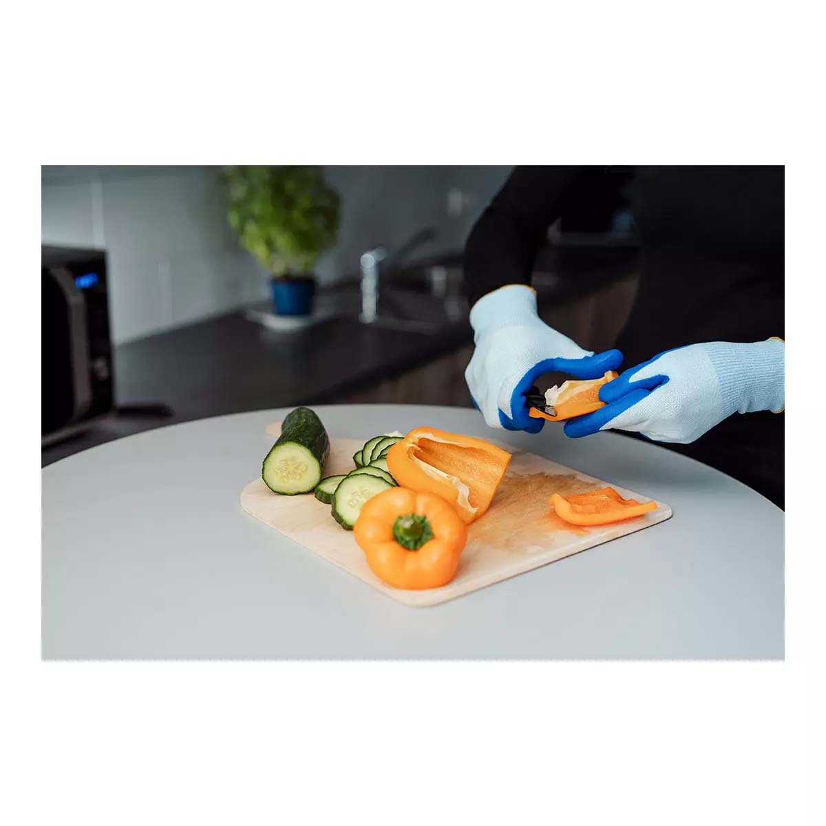 SolidSafety Food Cut, Schnittschutzhandschuh, Größe 8, 1 Paar