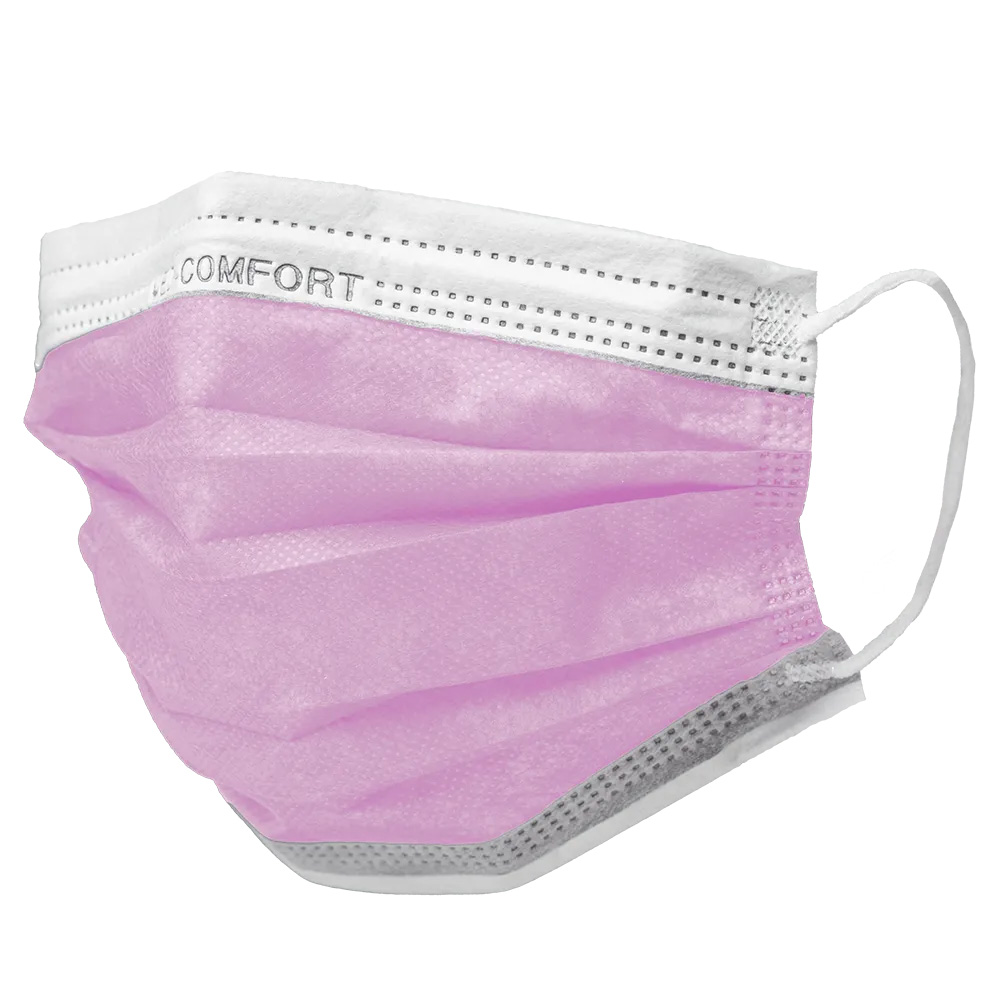 OP Maske, pink, Typ IIR, Med-Comfort